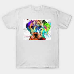 Labrador Retriever Grunge T-Shirt